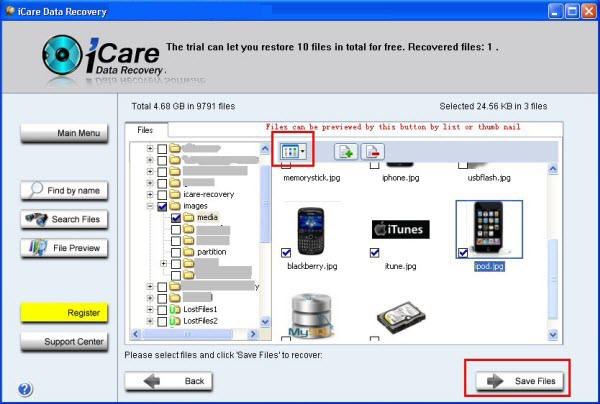 iCare Data Recovery Pro windows