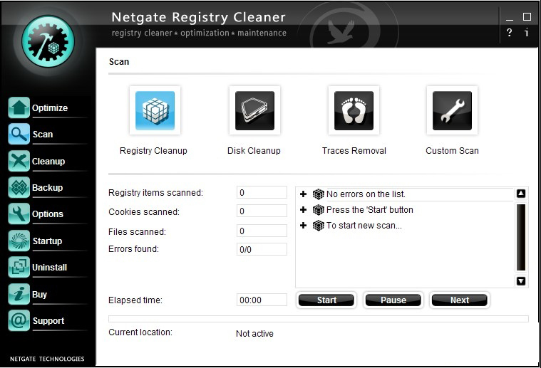 NETGATE Registry Cleaner latest version