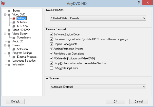 AnyDVD HD windows