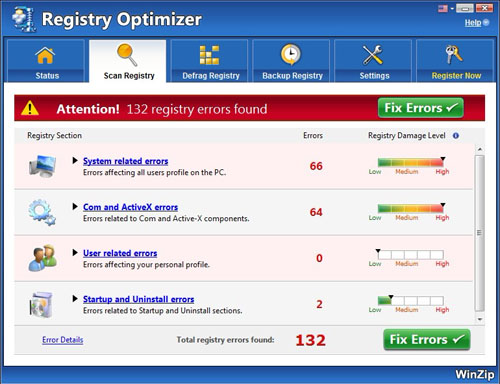 WinZip Registry Optimizer latest version
