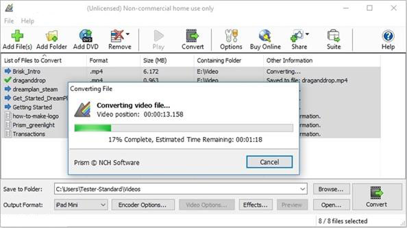 Prism Video File Converter windows