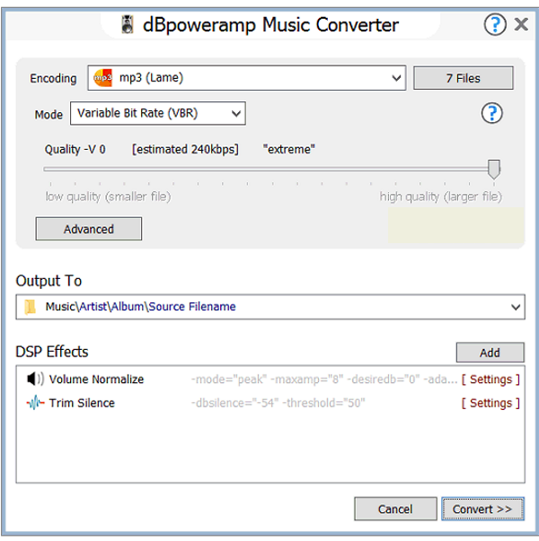 dBpowerAMP Music Converter latest version