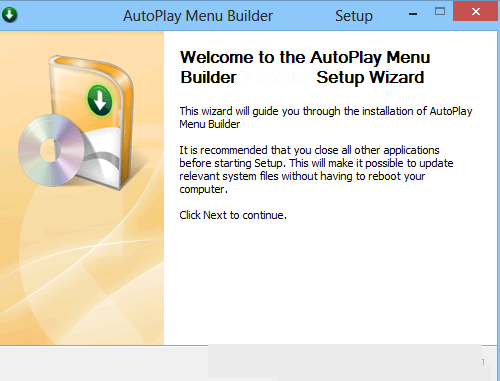 AutoPlay Menu Builder latest version