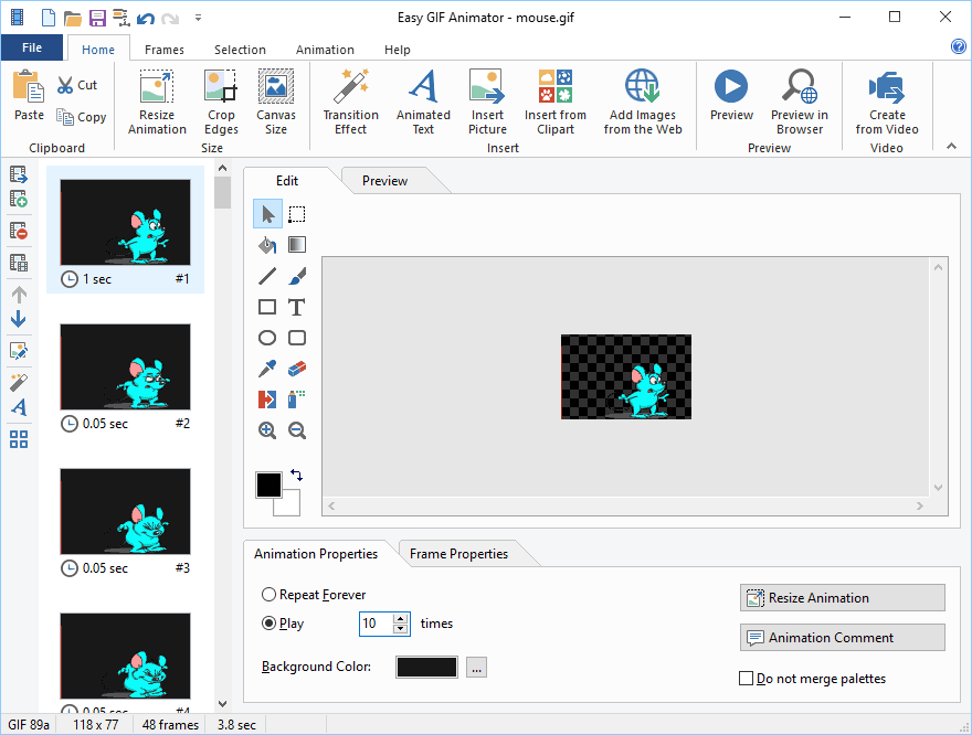 Easy GIF Animator windows