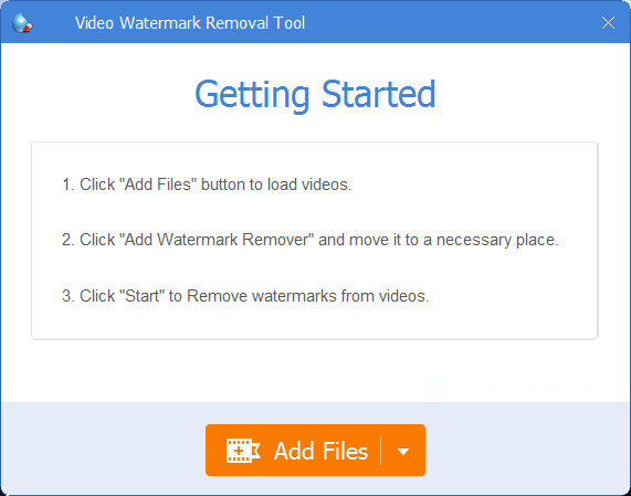 GiliSoft Video Watermark Removal Tool windows