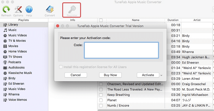 TuneFab Apple Music Converter windows