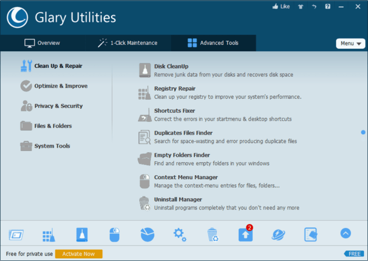 Glary Utilities Pro latest version