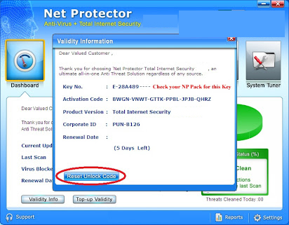 Net Protector Antivirus windows
