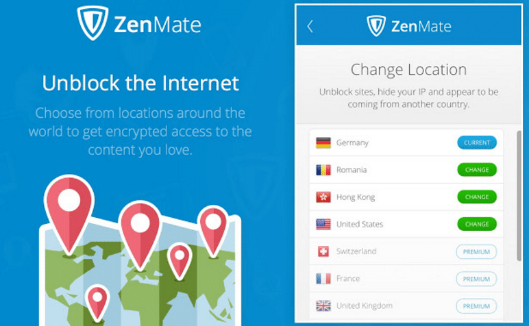 ZenMate Premium latest version