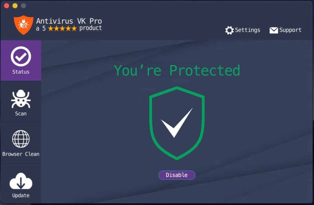 Antivirus VK Pro windows