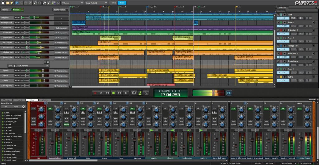 Mixcraft Pro Studio latest version
