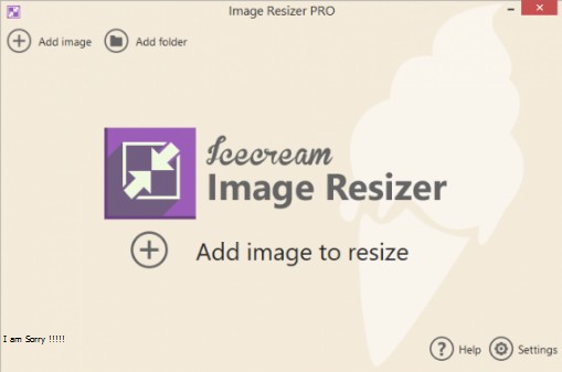 IceCream Image Resizer PRO windows