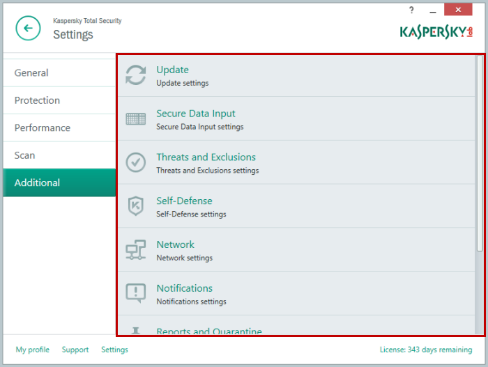 Kaspersky Total Security latest version